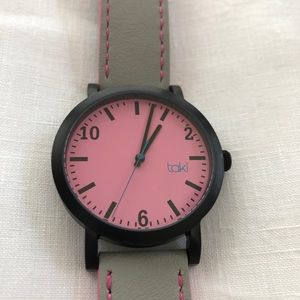 Taki Calhoun Watch in Pink/Grey